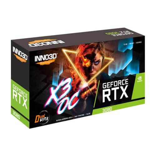 Inno3d RTX 3080 X3 OC LHR 12GB Gaming Graphics Card